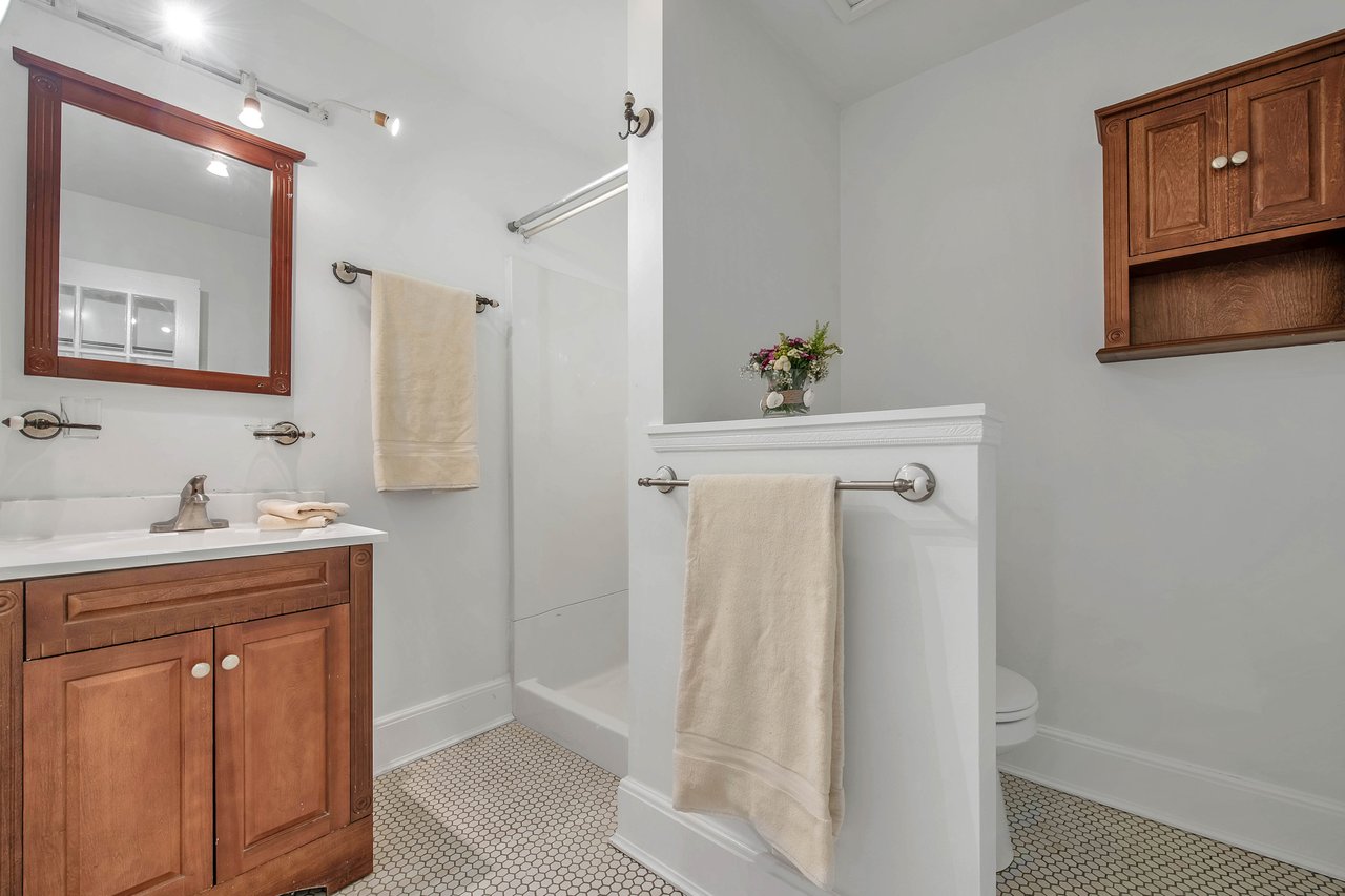 Bathroom on the 3rd floor with a shower