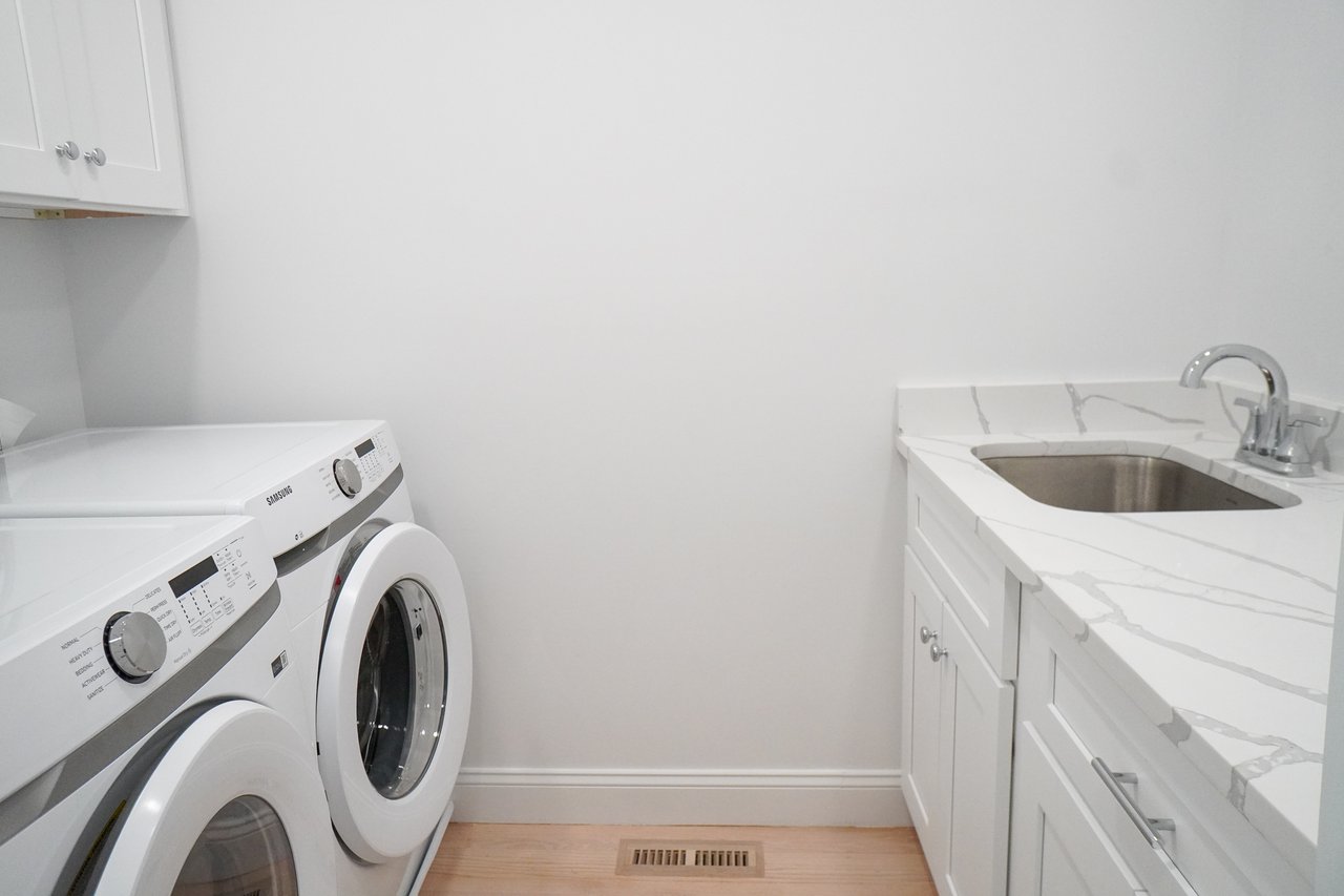 Terrific Laundry room on second floor