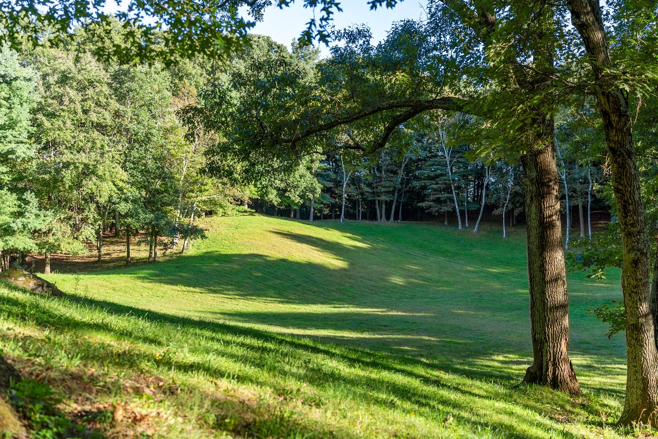 Enjoy the open meadows in your backyard offering a blend of pastoral beauty and refined tranquility