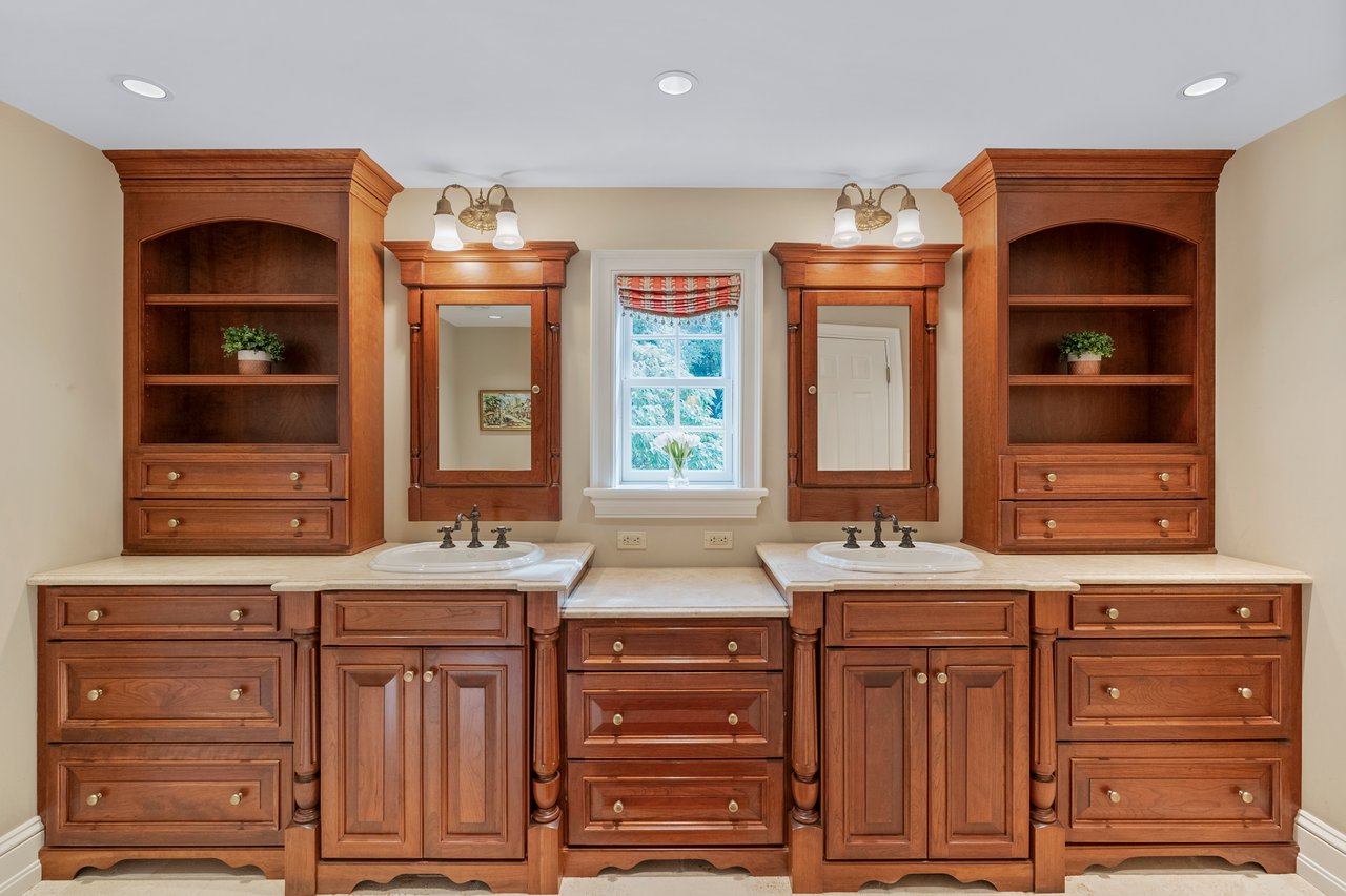 Expansive primary bath exudes quality at every turn