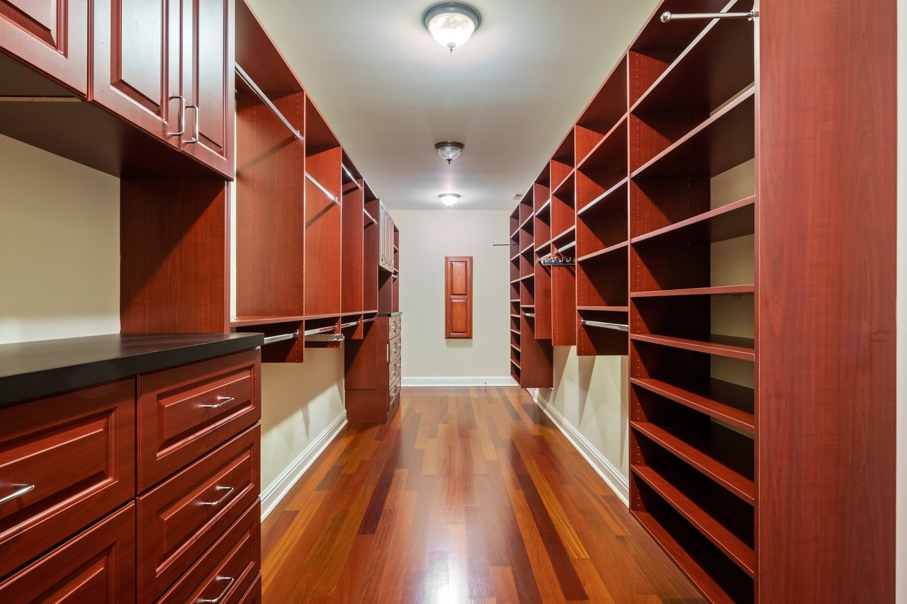 Primary Closet Dressing Room.