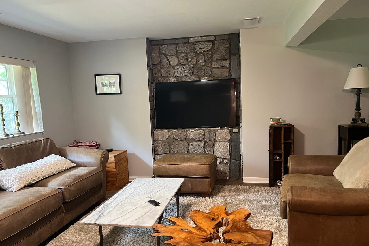 Lower Level - Perfect for a home office or study!
