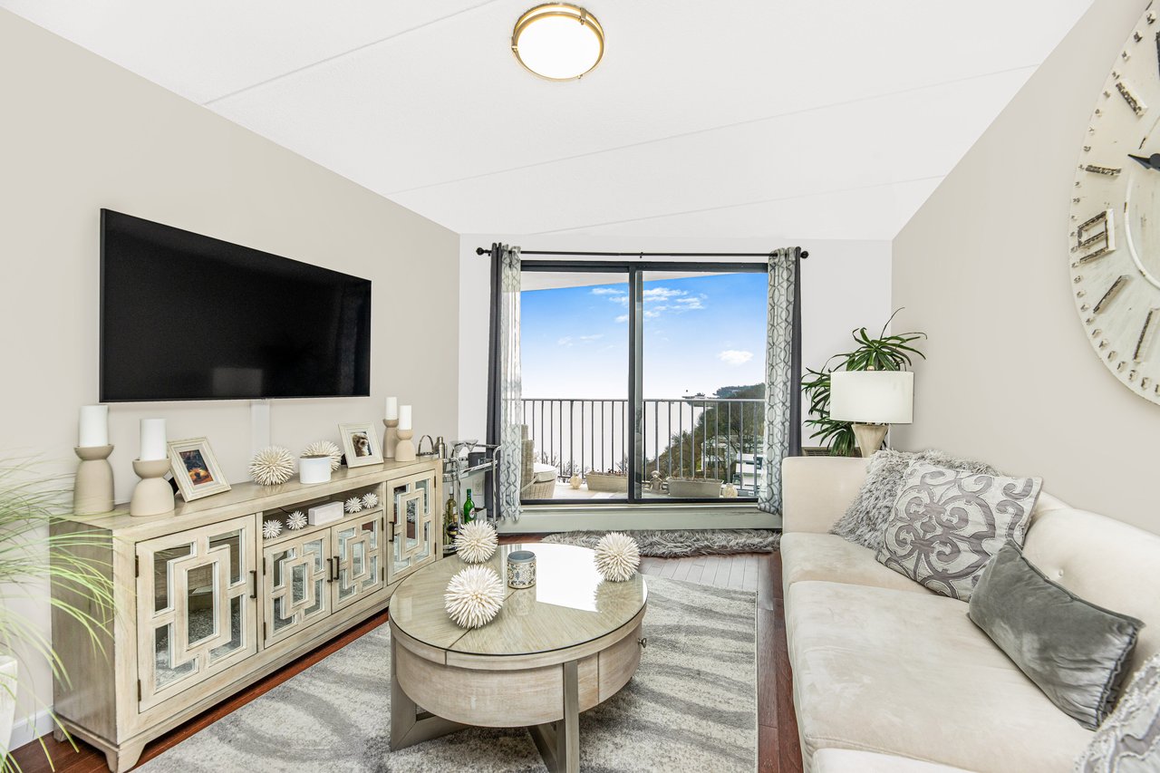 View of living area