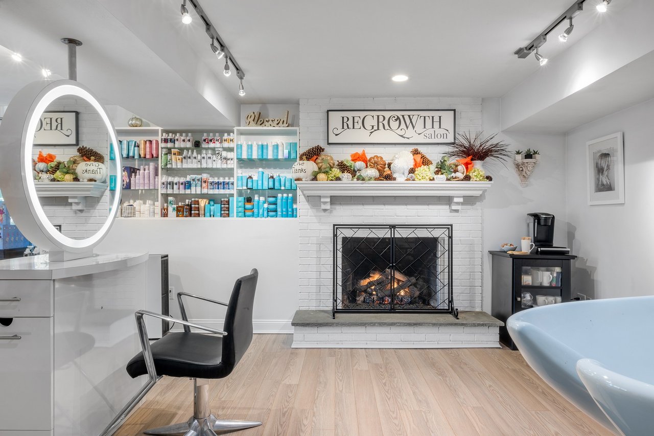 Professional Hair Salon on First Level