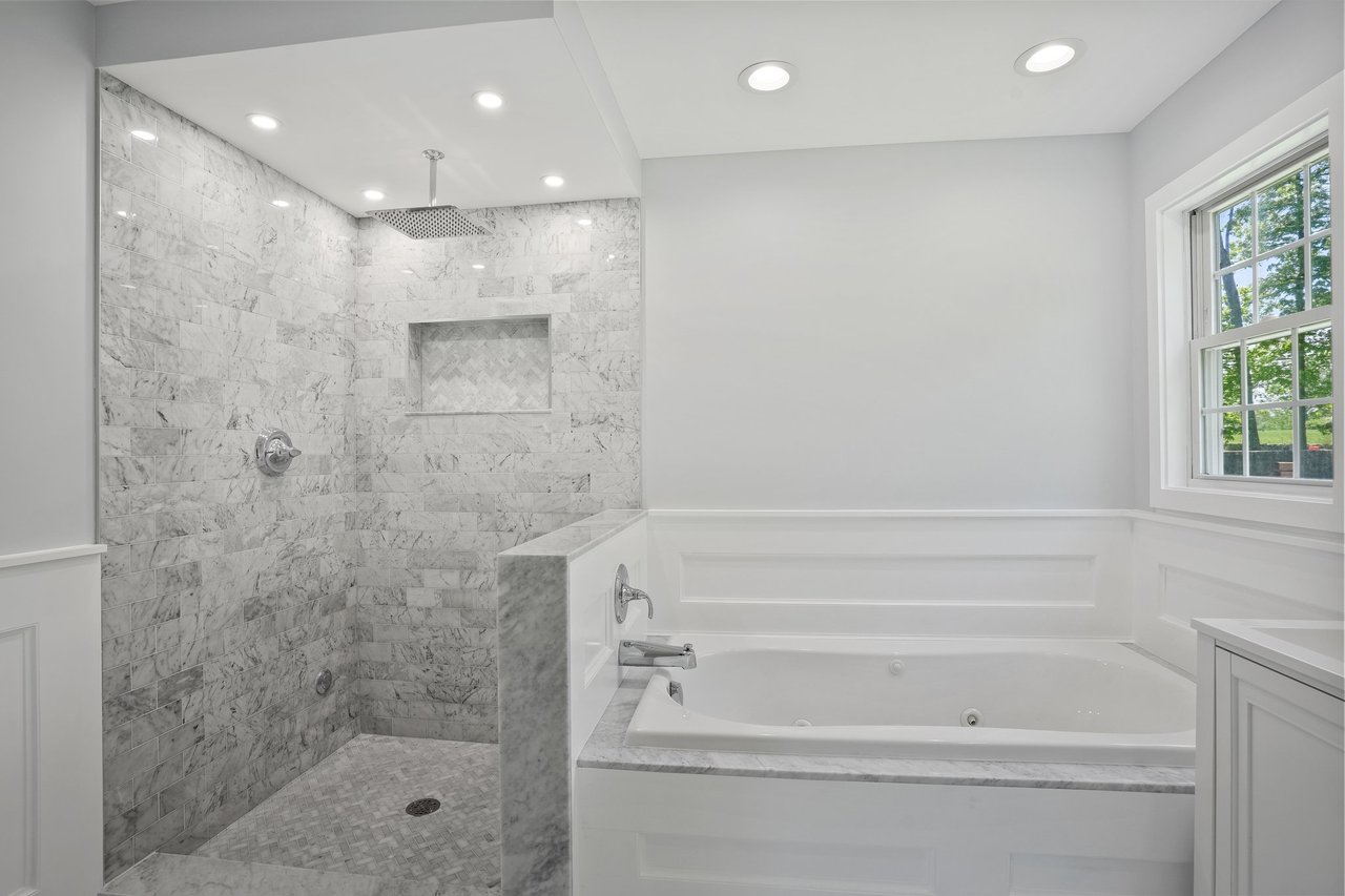 Newly Renovated Primary Bath - Glass to be installed ASAP