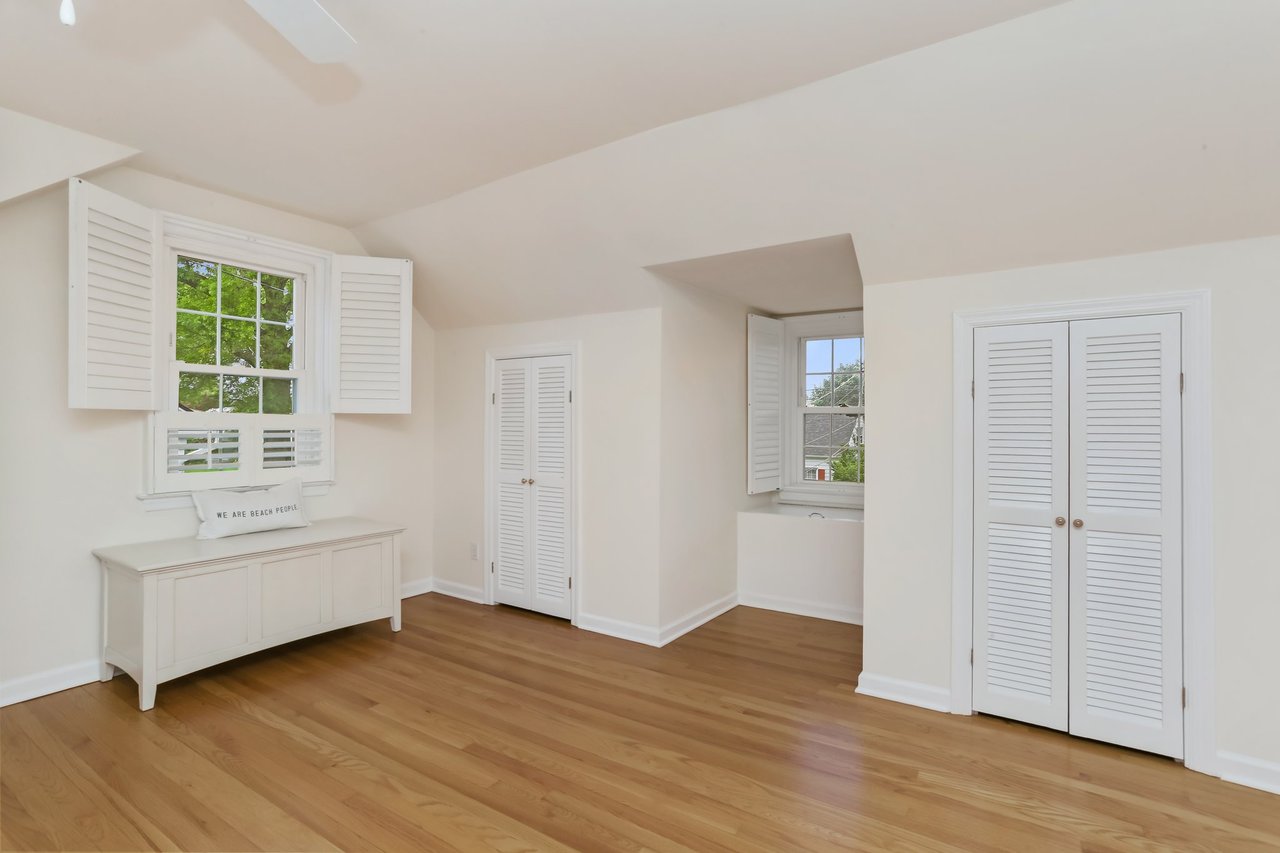 Owners made sure to add lots of added closet space