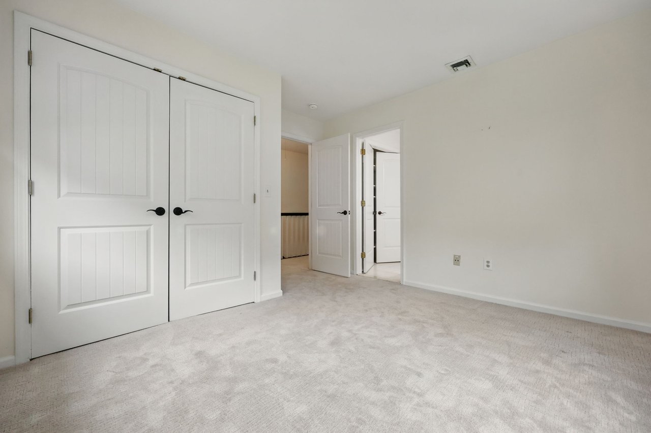 Wall to Wall carpet and generous size closet.