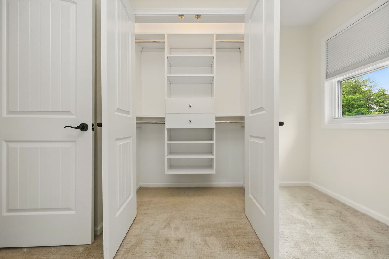 Custom fitted closet-Primary