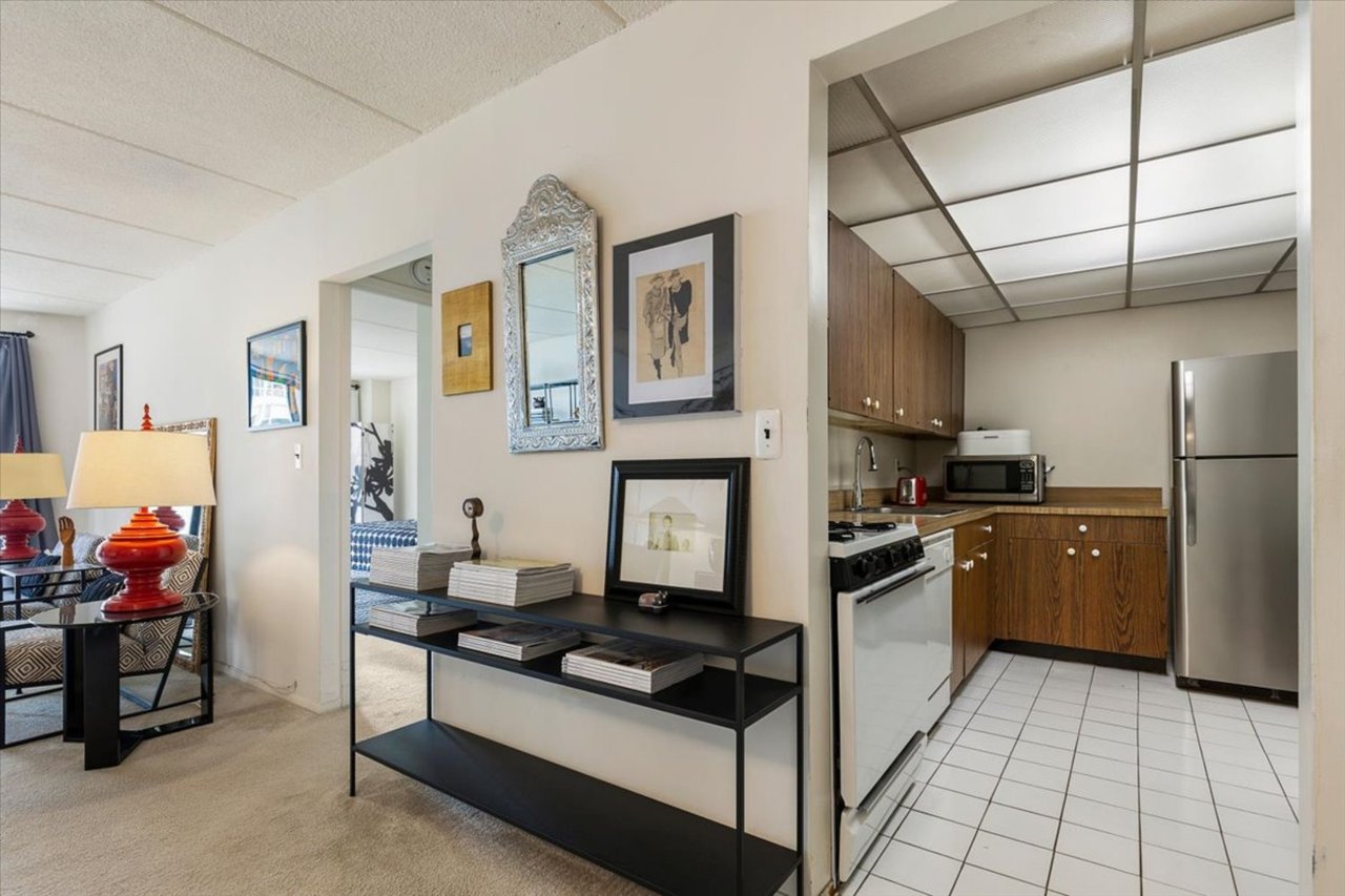 Entryway and Kitchen