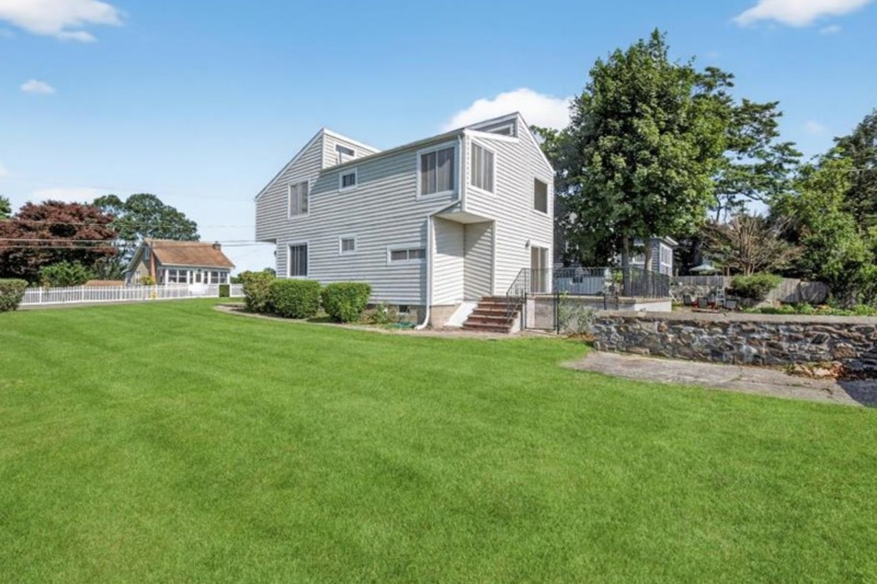 Back of property