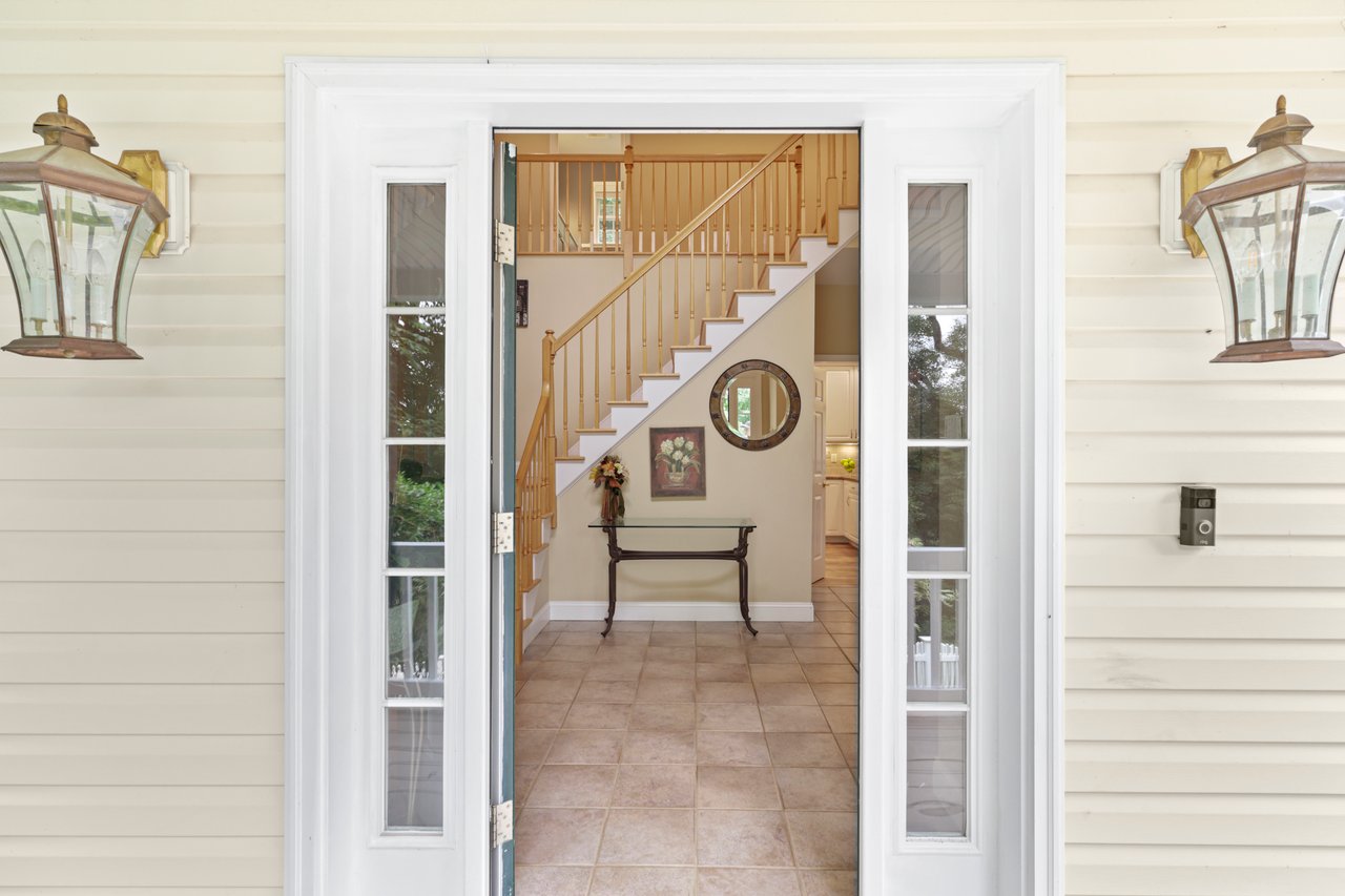 Doorway to property