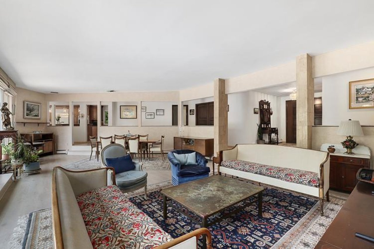View of living room