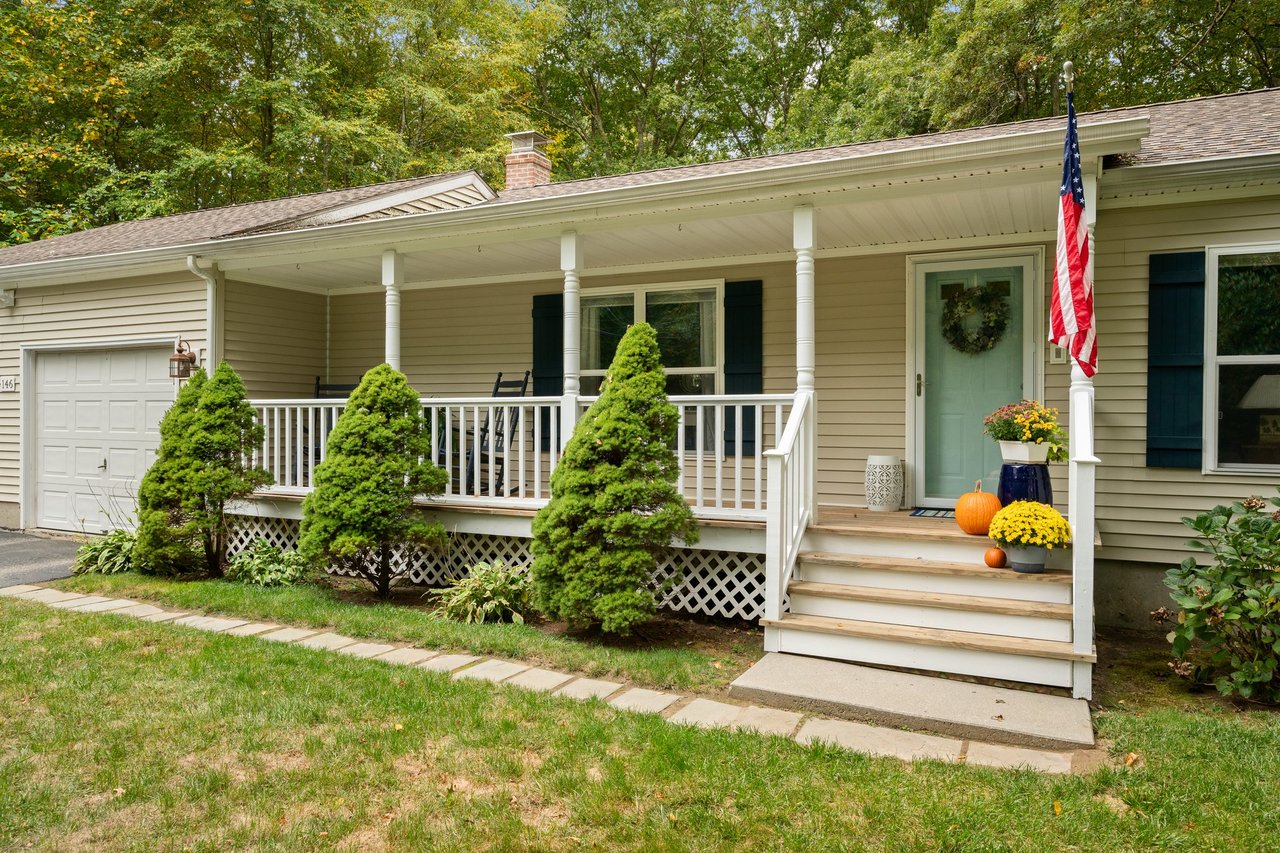 Charming front porch