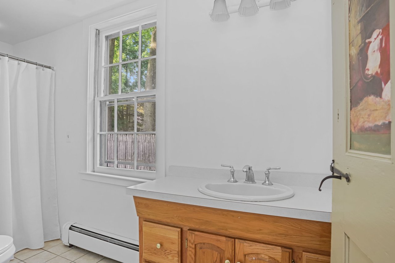 Full bath on first floor