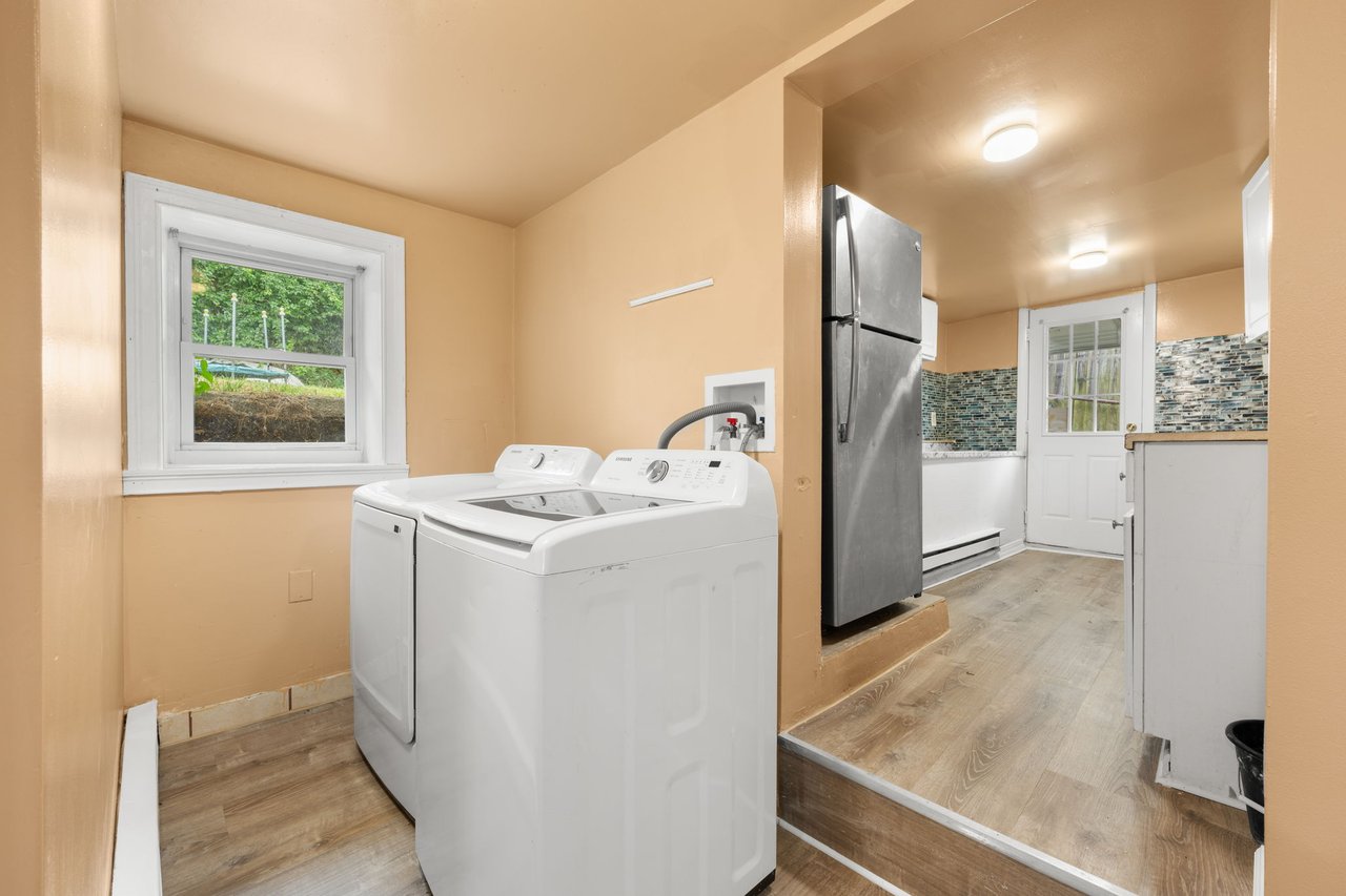 Second laundry area.