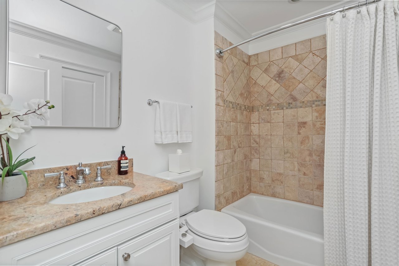 Private bathroom attached to bedroom 1