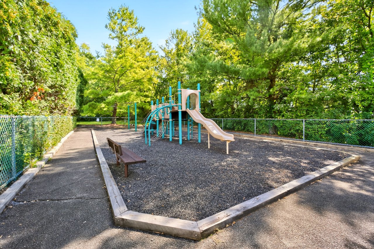 View of on-site community playground.