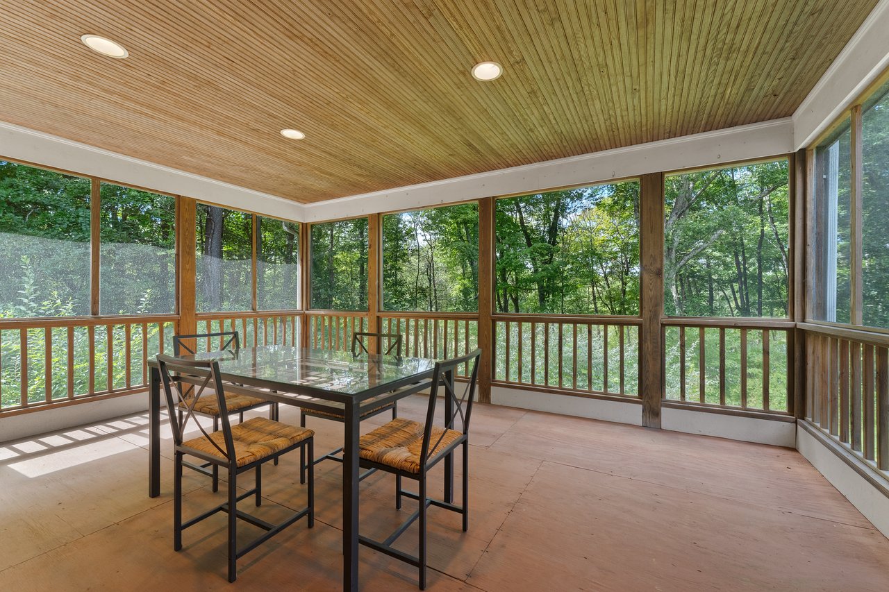 Screened-in Porch at Guest House 2