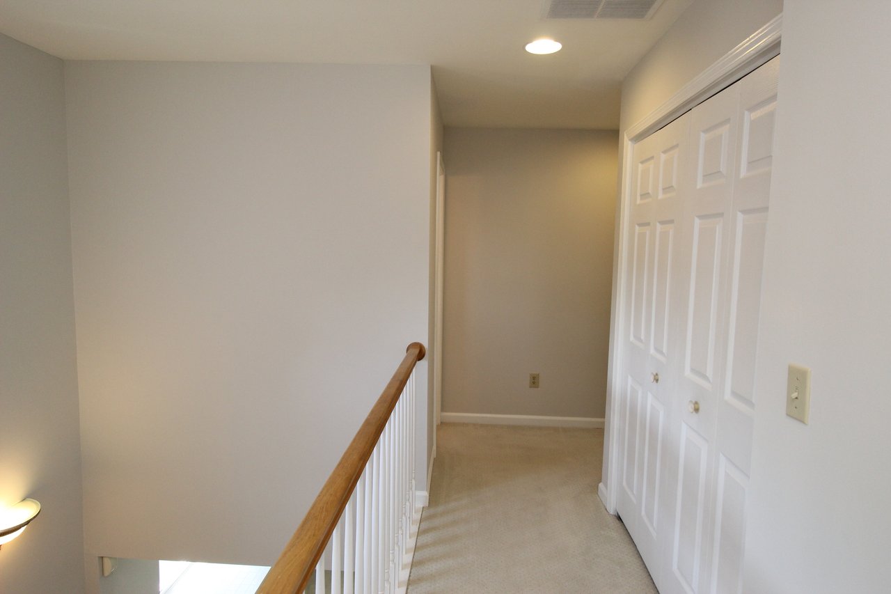 Laundry area on right