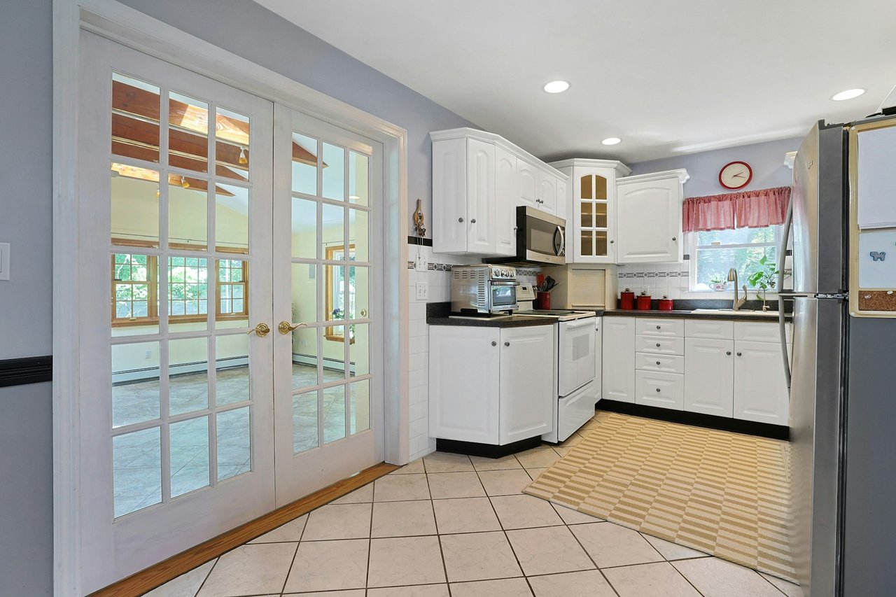 Kitchen view to great room