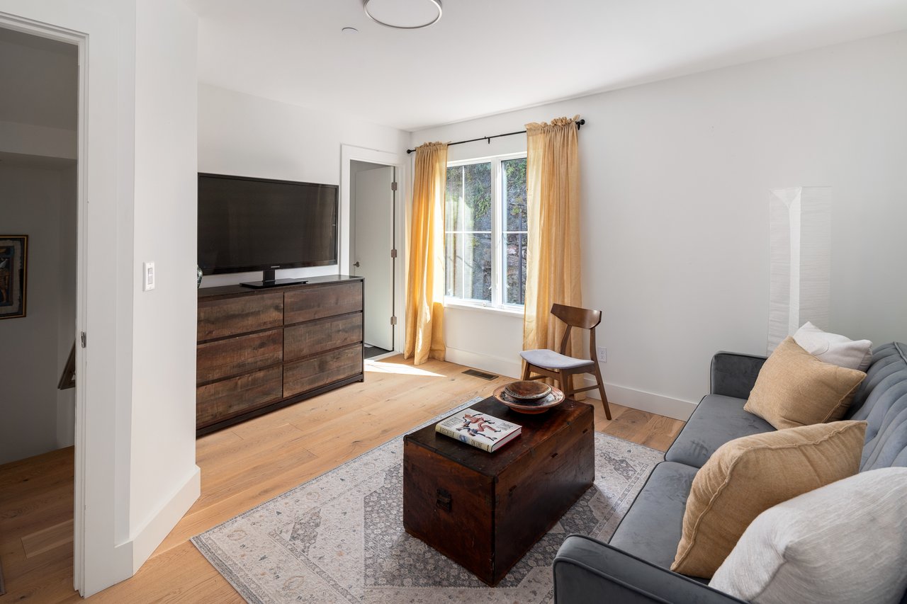 Second floor Bedroom/Den with walk-in closet and en-suite bathroom