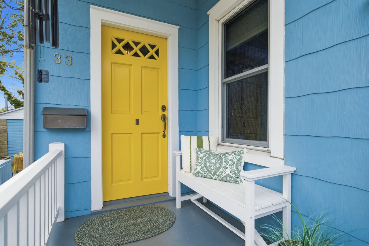 Entrance to property