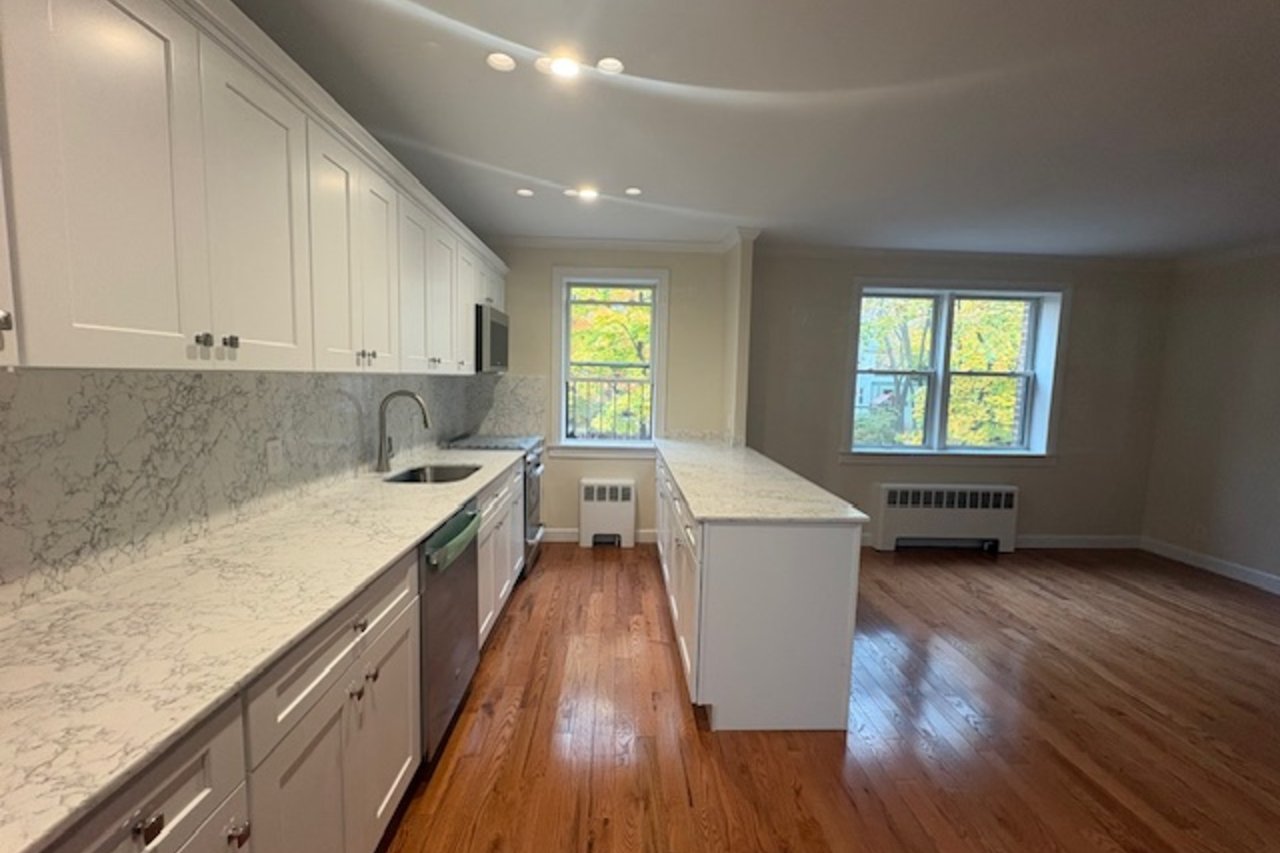 Plenty of cabinets and counter space