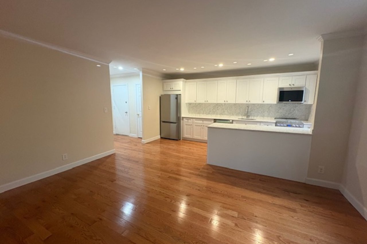 Open concept with updated kitchen