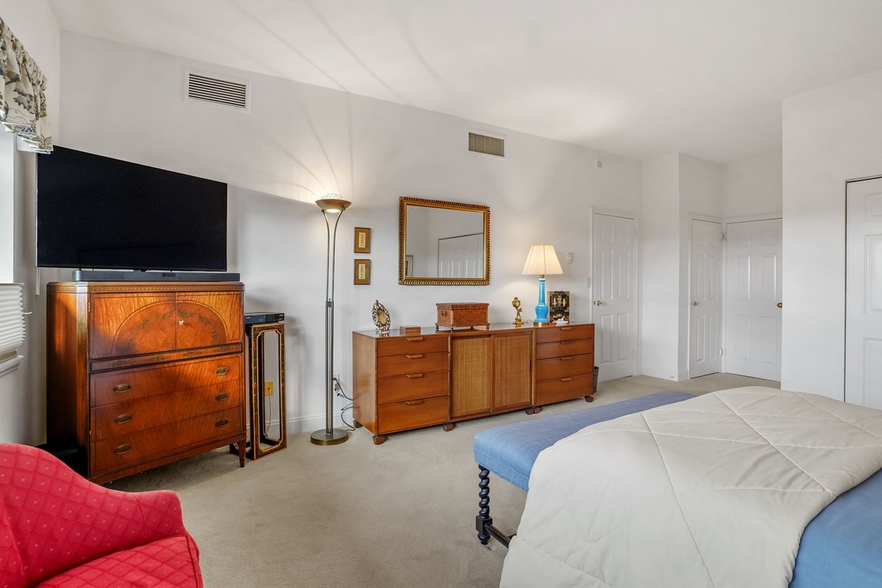 Alternate view of primary bedroom.