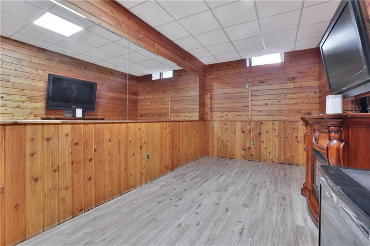 Finished Lower level Space