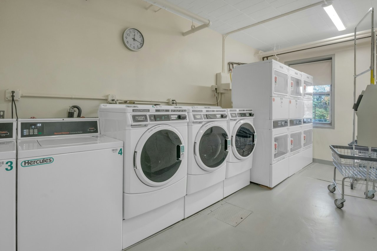 Shared laundry on the main level