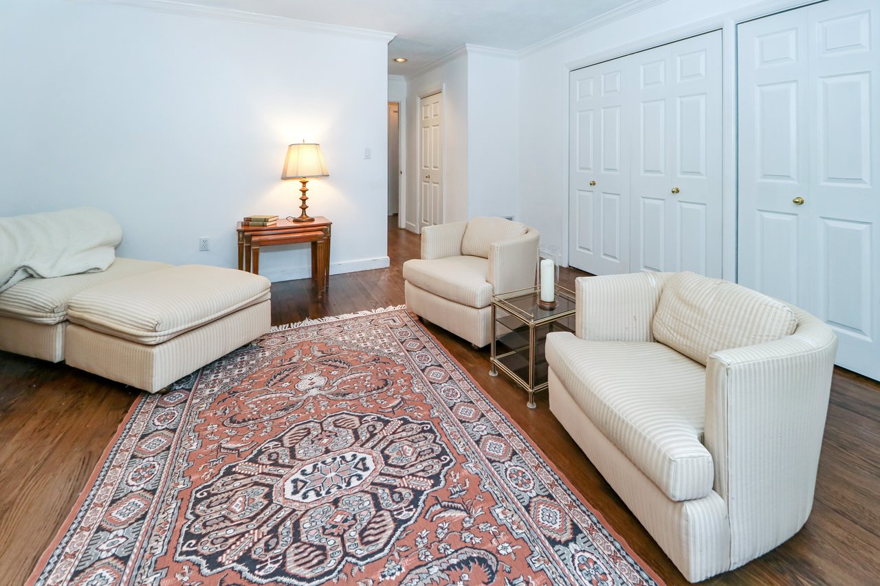 Alternate view of bedroom featuring 3 closets.