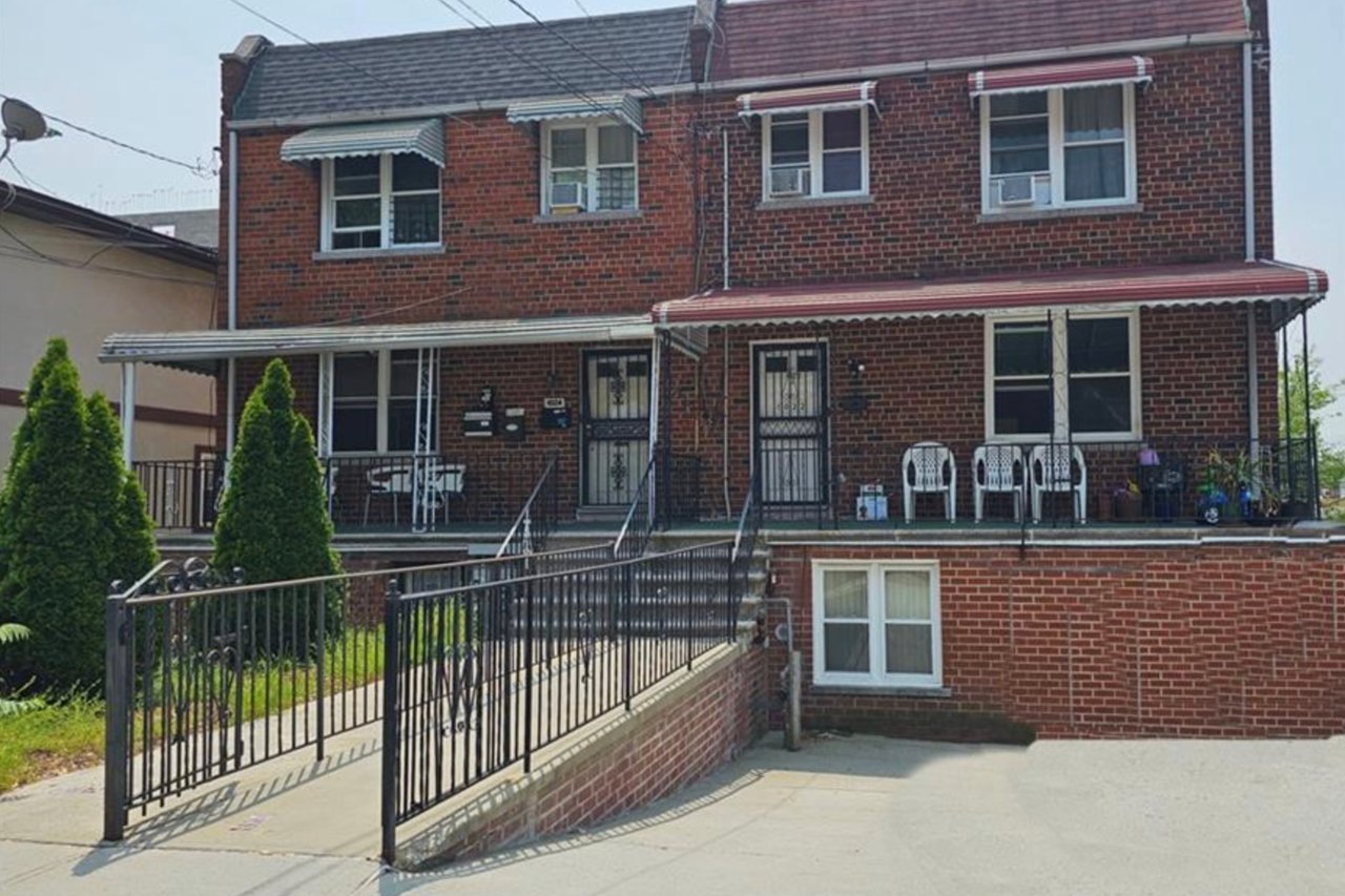 Two-bedroom unit includes parking for one car.