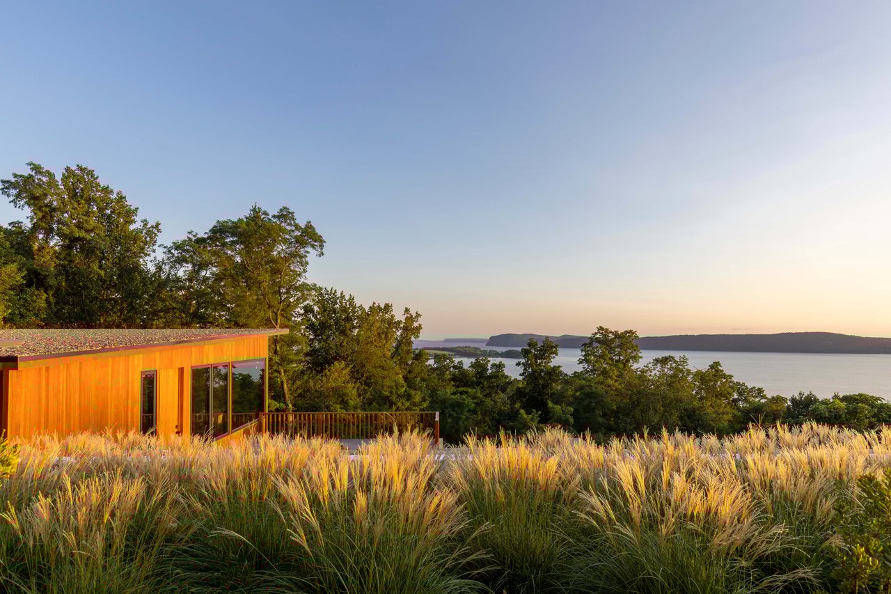 Pool House with Water View