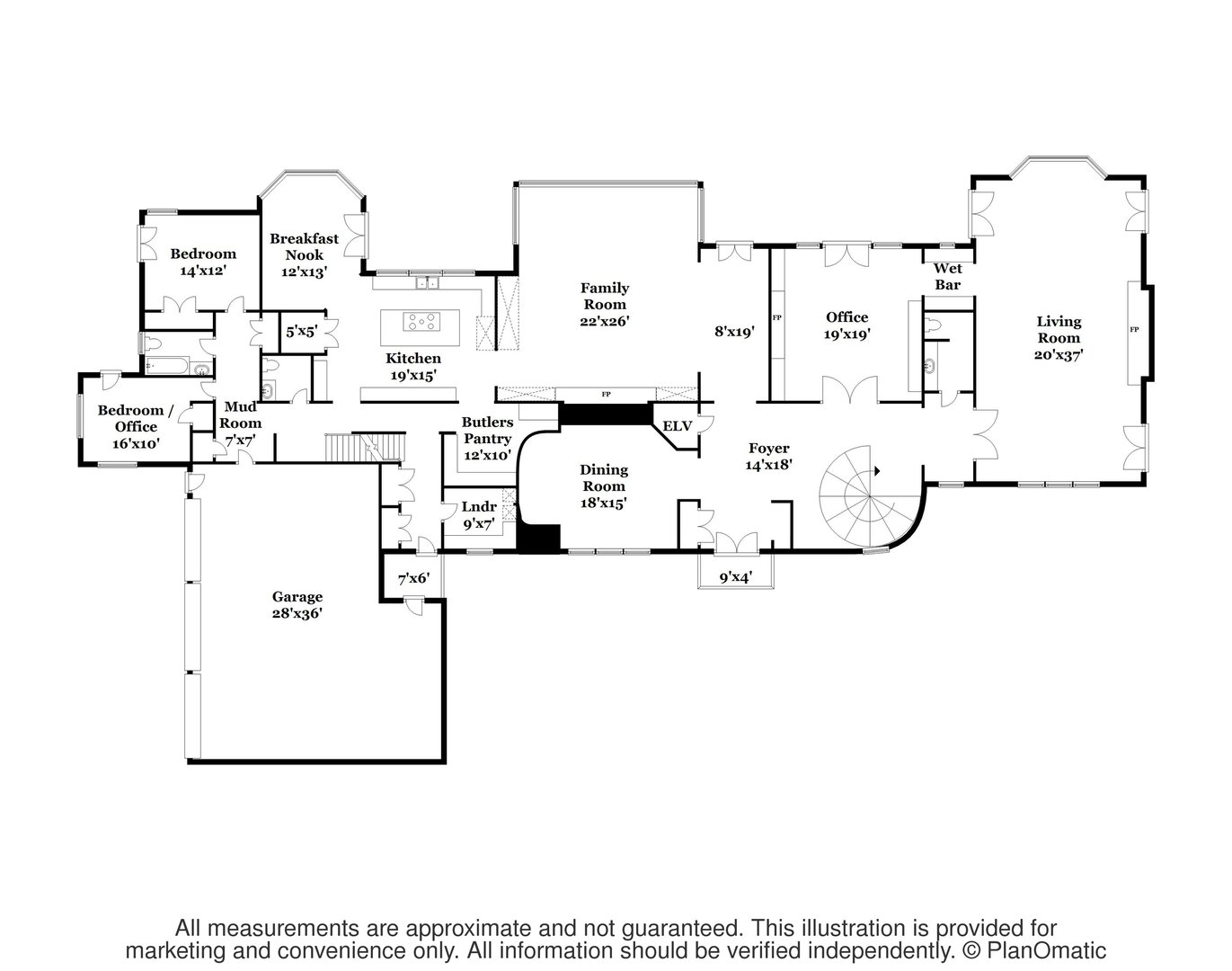 Floor plan 1