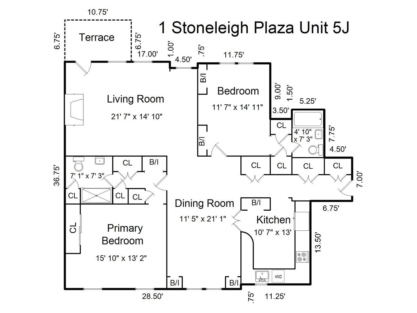 1 Stoneleigh  #5J Photo 37