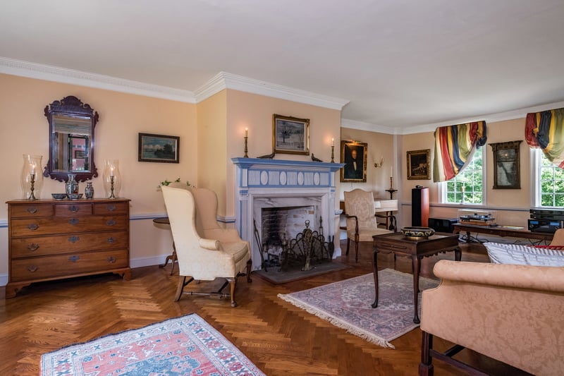 Main Parlor of the Mansfiield House.