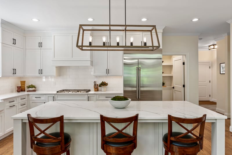 Gorgeous, large kitchen island