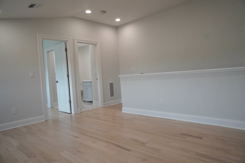 Another view of the open third floor "suite"