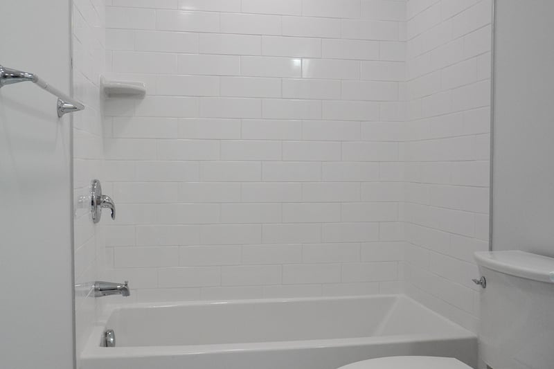 Tub and Shower on third floor