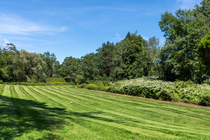 Tapping Reeves Village is surrounded by open space and nature