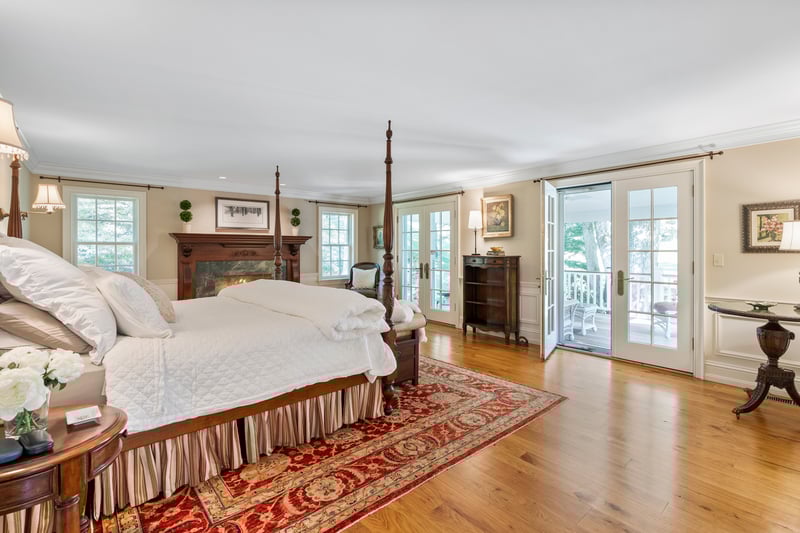 You will fall in love with the primary bedroom suite first floor