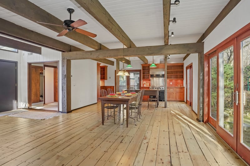 Dining Area with Kitchen beyond. 