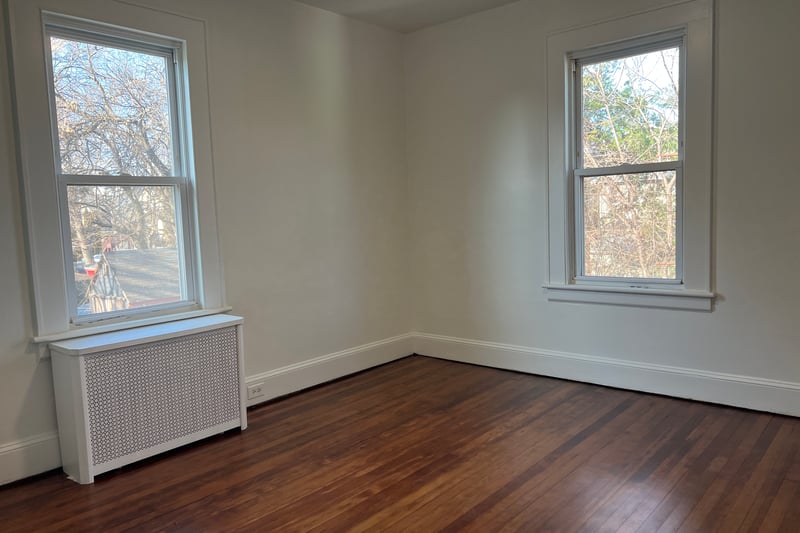 Spacious Bedrooms with Hardwood Floors Throughout