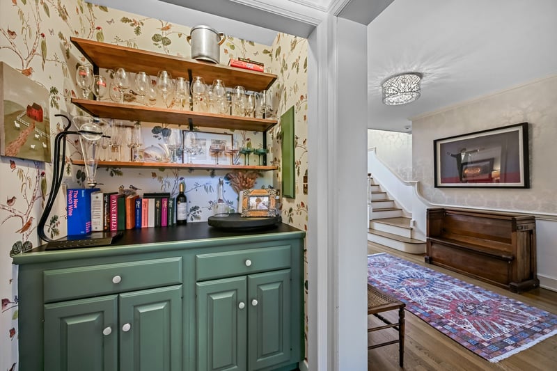 Separate space for Bar off of Den and Foyer