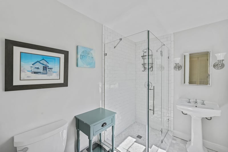 Renovated bath for bedroom #1