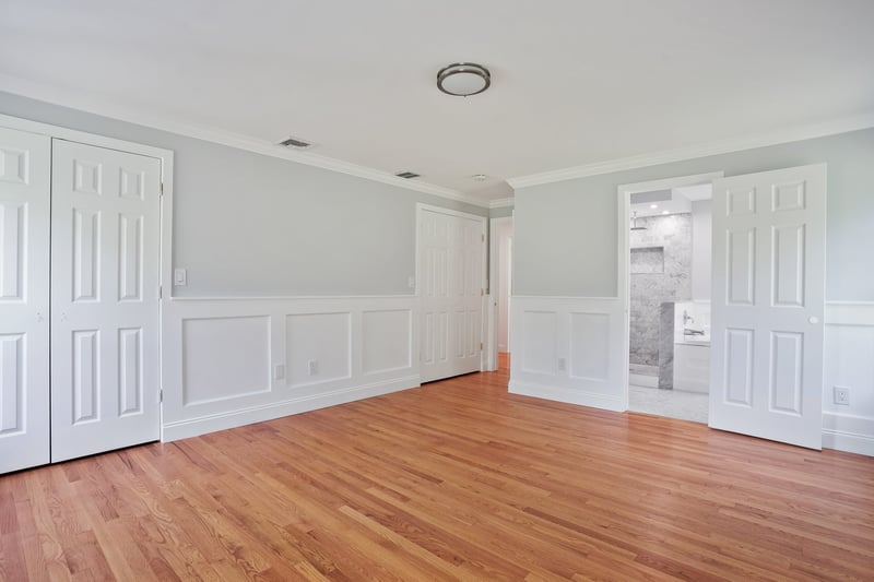 Primary Bedroom with Double Closets