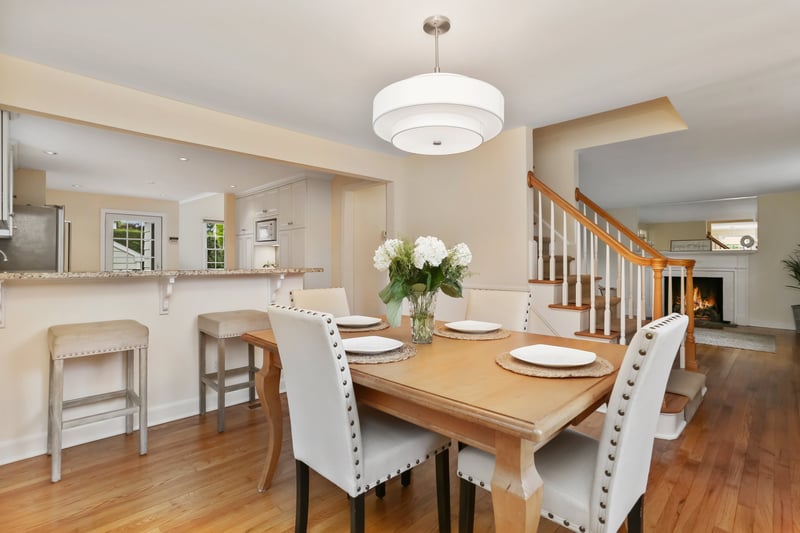 Open Dining Room to Kitchen