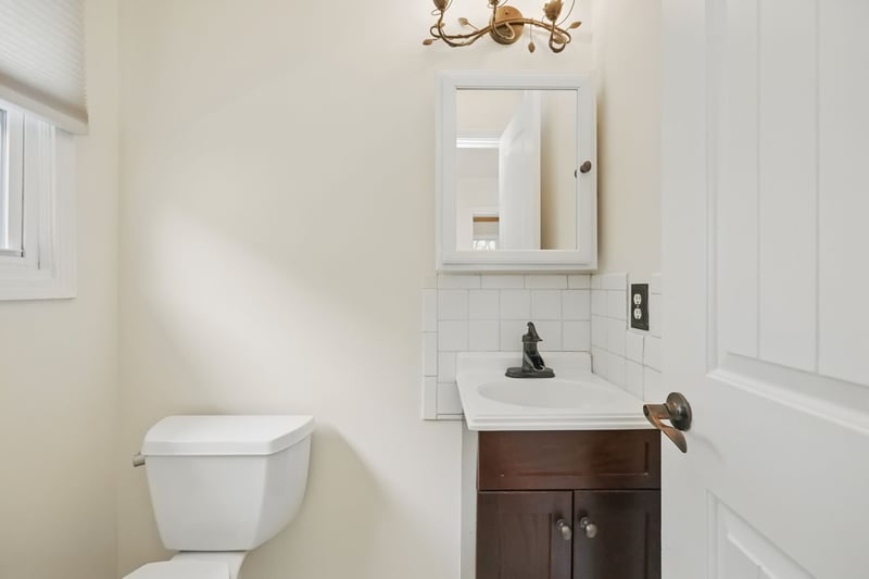 Updated Powder Room.