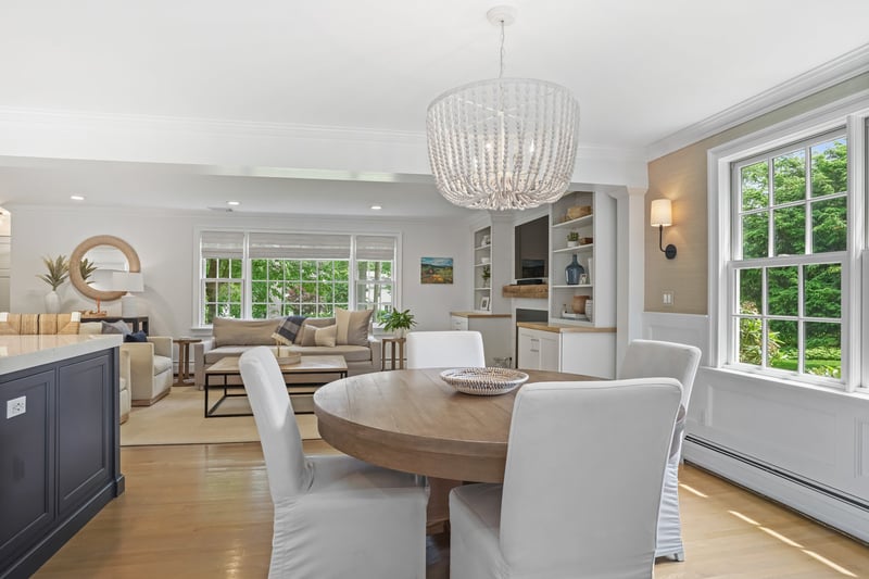 Designer lighting throughout the home